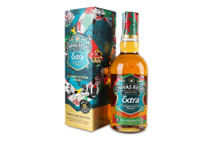 Віскі 700мл 40% шотландське купажоване Extra Tequila Cask Selection Chivas Regal к/у