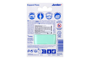 Флосс зубной расширяющийся 25м Fresh Expand Jordan 1шт