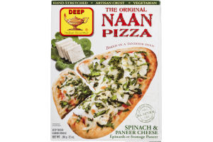 Deep The Original Naan Pizza Spinach & Paneer Cheese