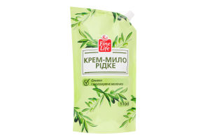 Крем-мило рідке Оливки і зволожуюче молочко Fine Life 1л