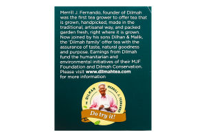 Чай черный цейлонский байховый мелкий Premium Dilmah в/с к/у 25шт