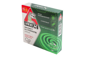 Спіралі від комарів Irex 12шт