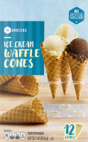 SE Grocers Ice Cream Waffle Cones - 12 CT