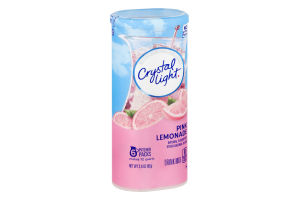 Crystal Drink Mix Pink Lemonade- 6 PK