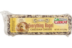 Cabot Cheddar Cheese Everything Bagel