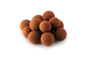 Фундук в молочному шоколаді покр какао-порошком