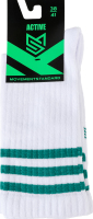 Шкарпетки MovementStandard Active №MS M0350S 00 38-41 білий-зелений