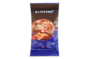 Мороженое 15% пломбир в вафельном стакане Карамель-брауни-арахис Blizzard м/у 75г