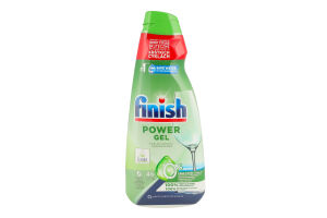 Средство для мытья посуды в посудомоечных машинах 0% Power Gel Finish 900мл