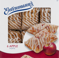 Entenmann's Puffs Apple - 6 CT