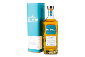 Виски 0.7л 40% 10 лет Single Malt Bushmills тубус