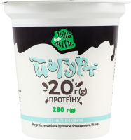 Йогурт 1% обогащенный белком без наполнителя Villa Milk ст 280г