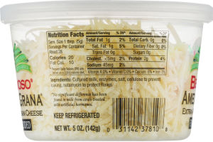 BelGioioso American Grana Extra Aged Parmesan Cheese Freshly Shredded