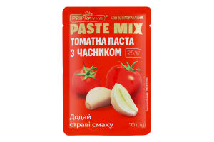 Паста томатна 25% з часником Paste mix Pripravka д/п 70г