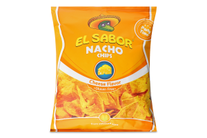 Чипсы кукурузные со вкусом сыра Nacho El Sabor м/у 225г