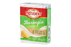 Сир плавлений 37% Голландія President м/у 70г