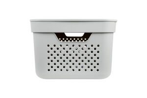 Корзина Simple 15л сірий Алеана