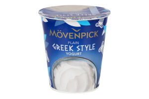 Йогурт 5% грецький Plain Movenpick ст 400г