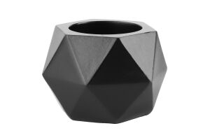 Свічник MBM My Home геометричний чорний SK-36