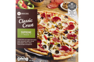 SE Grocers Pizza Classic Crust Supreme