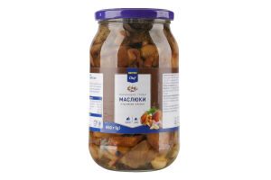 Грибы маслята с чесноком и укропом маринованные Metro Chef с/б 850г