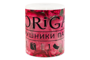 Рушник паперовий одношаровий 1000 аркушів Origami 1шт