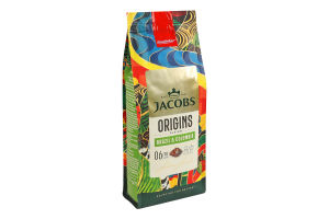 Кофе натуральный жареный молотый Brazil&Colombia Origins Jacobs м/у 200г