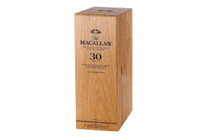 Виски 43% 0.7л односолодовый шотландский 30 лет Sherry oak The Macallan к/у