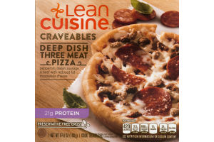 Lean Cuisine Craveables Deep Dish Three Meat Pizza