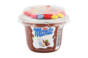 Десерт с шоколадом, лесными орехами и какао-драже Топ Кап Monte ст 70г