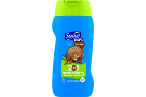 Suave Kids 2 in 1 Smoothers Shampoo + Conditioner Coconut