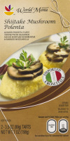Ahold World Menu Shiitake Mushroom Polenta