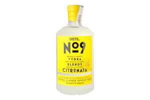 Напій спиртний 700мл 38% Цитроната Distil. №9 пл