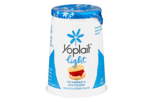 Yoplait Fat Free Yogurt Light Strawberry Shortcake