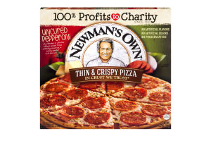 Newman's Own Thin & Crispy Pizza Uncured Pepperoni