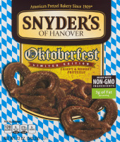 Snyder's of Hanover Oktoberfest Limited Edition Crispy & Robust Pretzels