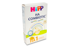 Смесь сухая для детей с рождения гипоаллергенная 1 Combiotic НА Hipp к/у 350г