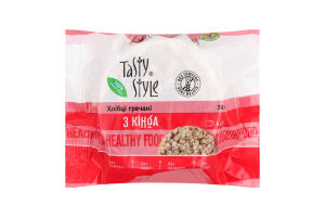 Хлебцы гречневые С киноа Tasty Style м/у 30г