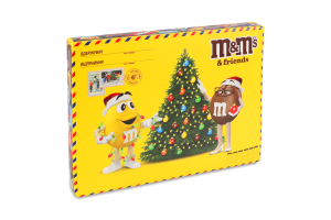Набор драже, конфет, батончиков, печенья и жевательных драже Средняя бандероль M&M's&Friends к/у 190г