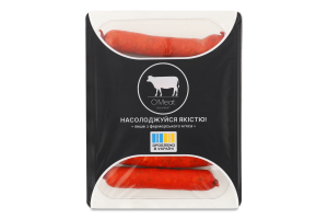 Ковбаски д/грилю з сиром н/к 1г 280г газ/уп O'Meat