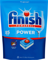 Таблетки для миття посуду в посудомийних машинах All in 1 Power Powerball Finish 85шт