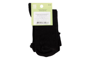 Шкарпетки Premier socks вис рубчик рюш чорн р18-20