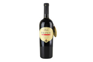 Вино Plantaze Vranac P.C.ч.сух.14% 0,75л