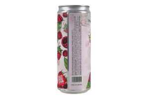 Пиво 0.33л 6.5% светлое нефильтрованное непастеризованное Sour аle with raspberry Pravda ж/б