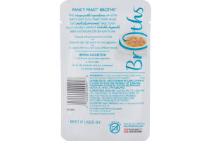 Purina Fancy Feast Broths Classic with Tuna & Vegetables Gourmet Cat Complement