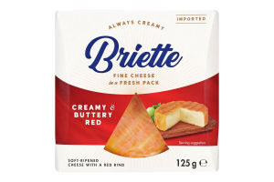 Сыр 60% мягкий Creamy&Buttery Red Briette к/у 125г