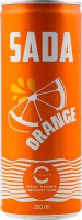 Напиток газированный Orange SADA ж/б 250мл