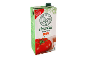 Сок томатный с солью Наш сік т/п 1.93л