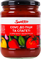 Соус з орегано і базиліком До піци та спагетті Smakko с/б 460г