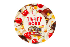 Торт бисквитный Пинчер Boss ТОВ Бріошь п/у 700г